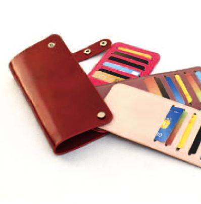 Slide card case